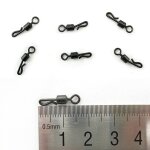 20 pi�ces p�che uksize 4 # q en forme de changement rapide pivote pour carpe p�che pivotant terminal ...