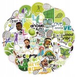 200 pcs autocollants impermables a motif graffiti de sport de tennis autocollants de sport pour enfants, ...
