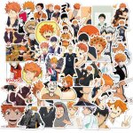 200 pcs de télévision de volley - ball d'anime japonais haikyuu !! n autocollants de sport pour enfants, ... 200 pcs de télévision de volley - ball d'anime japonais haikyuu !! n autocollants de sport pour enfants, ...