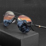 2020 nouvelles lunettes de soleil classiques polaris�es pour hommes et femmes, cam�l�on vintage pour ...
