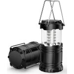 2025 - 2 lanternes de camping led ultra - lumineuses, portables et r�sistantes a l'eau ipx4 - fonctionnant ...