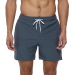 2025 escatch et hommes plage conseil shorts style classique polyester avec spandex couleur unie taille ...