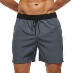 2025 escatch et hommes plage conseil shorts style classique polyester avec spandex couleur unie taille ...