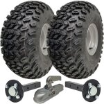 22x11. 00 - 8 utility atv quad trailer kit, p334 wheels axles & cast hitch 900kgs