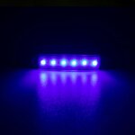 24v blue feux ext�rieurs voiture led 6 smd, feux d'avertissement arri�re remorque basse, pour voiture, ...