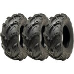 24x8. 00 - 12 atv quad tyre obor mudsling wu05 tubeless road legal 217kg (set of 3)