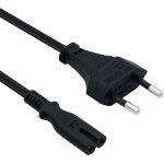 2m cble d'alimentation type c - fiche euro vers connecteur c7 (euro 8) - pour chargeurs de trottinettes ...