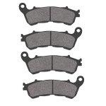 2pairs  plaquettes de frein avant de moto, pour honda vfr800 vfr 800 / a / xc interceptor cb600fa hornet ...