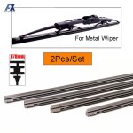 2pcs 6mm 14 inches recharges universelles de remplacement pour balai d'essuie - glace, bande de caoutchouc ... 2pcs 6mm 14 inches recharges universelles de remplacement pour balai d'essuie - glace, bande de caoutchouc ...