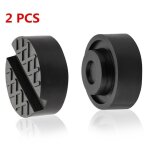 2pcs bloc en caoutchouc pour cric tampon r�sistant adh�rent protection du base de caisse de la voiture ...
