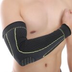 2pcs coudire tendinite manchon de compression bras homme et femme avec trois bandes antidrapantes en ...