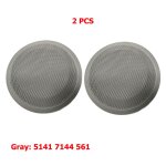 2pcs gray couvercle de haut - parleur audio de porte int�rieure, remplacement de la grille, bmw s�rie ...