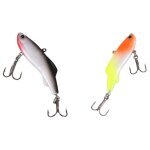 2pc leurre de pche d'hiver vib leurre de pche sur glace appt souple 5cm 8. 5g isca appt artificiel ...