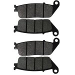 2pcs plaquettes de frein avant de moto, pour honda vfr750 vfr 750f vfr750f 1990 - 1997 pc 800 pc800 cte ...