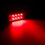 2pcs red indicateur dégagement arrière, 2 pièces, 8 led, 12v - 24v, feu signalisation latéral, etanche, ... 2pcs red indicateur dégagement arrière, 2 pièces, 8 led, 12v - 24v, feu signalisation latéral, etanche, ...