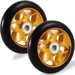 2pcs roue de trottinette freestyle 110mm, roues trottinette pro stunt 110mm, roues remplacement trottinette ...