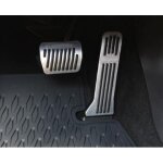 2pcs support en aluminium mt lhd p�dale d'acc�l�rateur de voiture p�dale de frein de p�dale, couvercle ...