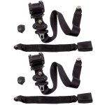 2pc universel ceinture de scurit 3 point rtractable voiture sige safety belt