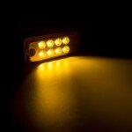 2pcs yellow indicateur dégagement arrière, 2 pièces, 8 led, 12v - 24v, feu signalisation latéral, etanche, ... 2pcs yellow indicateur dégagement arrière, 2 pièces, 8 led, 12v - 24v, feu signalisation latéral, etanche, ...