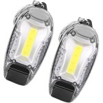 2pièces porte - clés lumineux led cob lampe de poche avec porte - clés compacte et pratique pour camping ... 2pièces porte - clés lumineux led cob lampe de poche avec porte - clés compacte et pratique pour camping ...