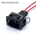 2pin female 1 pc with 15cm 18awg connecteur electronique etanche avec c�ble pour 3. 5, support de lampe ...
