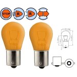 2x ampoule 12v 21w ba15s orange clignotant auto voiture moto scooter mobylette avant arri�re p21w