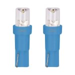 2x ampoule led 12v 1. 2w t5 w2x4. 6d wedge bleu voiture compteur temoin tuning