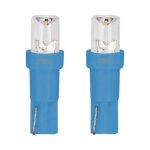 2x ampoule led 12v 1. 2w t5 w2x4. 6d wedge bleu voiture compteur tmoin tuning