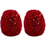 2x bouchon de valve capuchon forme cristal diamant paillettes strass plastique schrader pneu v�lo moto ...