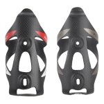 2x plein carbone fiber vlo porte - bouteille 3k route vlo bouteille d'eau cages eau tasse cage gris ...