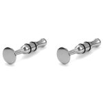2x embouchure trompette force de bouche formateur argent pour saxophone corne trombone tuba accessoires ...