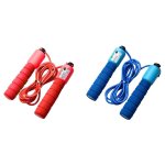 2x eponge comptage corde a sauter professionnel electronique comptage corde a sauter motif corde a sauter ...