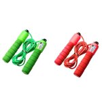 2x eponge comptage corde a sauter professionnel electronique comptage corde a sauter motif corde a sauter ...