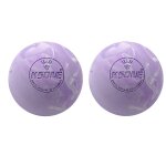 2x massage balle - balle de massage fitness portable - rouleau de massage musculaire - relaxation balle ...