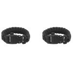 2x paracord parachute cord bracelet de survie d'urgence corde ?rcamping exterieur sifflet boucle 2x paracord parachute cord bracelet de survie d'urgence corde ?rcamping exterieur sifflet boucle