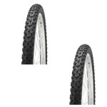 2x pneu velo vtt 24  x 1. 95 noir 50 - 507 35 - 65 psi 2. 4 - 4. 5 bar pneus vlo 24 pouces