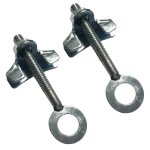 2x tendeur de chaine m6 vlo course 65mm ajusteur tension a vis epaisseur cadre 5mm