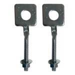 2x tendeur de chaine m6x90mm moto cyclo zundapp droite 2x tendeur de chaine m6x90mm moto cyclo zundapp droite