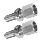 2x vis creuse de reglage m8x40mm poignee de frein embrayage cyclo moto motoculture