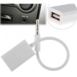 3. 5mm mle audio aux jack vers usb 2. 0 a femelle convertisseur adaptateur cble pour voiture