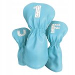 3 . couvre - ttes de golf en bois pu pour hommes