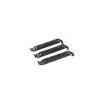 3 dmonte - pneus en plastique l. 110 mm - 127083 - silverline