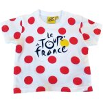 3 mois - t - shirt bb - le tour de france - manches courtes - rouge - collection officielle - vtt