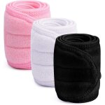 3 pi�ces bandeau maquillage, bandeau soin visage bandeau cheveux femme de maquillage convient pour le ...