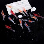 3 pièces / lot crevettes leurre souple 6. 5cm / 3g pêche appât artificiel avec crochet lumineux pivote ... 3 pièces / lot crevettes leurre souple 6. 5cm / 3g pêche appât artificiel avec crochet lumineux pivote ...