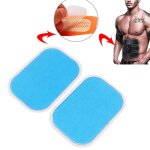 300pcs ems gel pad, feuille de gel de rechange de formateur ems pour electrostimulateur musculaire