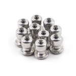 300pcs pneus a vis pour roue d'hiver, 8x10mm, 100 / 200 / 300 pices, clous chane, pour chaussures, ...
