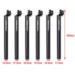 350mm solide v�lo tige de selle angle r�glable v�lo de route de montagne 25. 4 / 27. 2 / 28. 2 / 30. ...