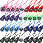 36 pices mini boussole de survie multicolore boussole de poche de randonne camping extrieure mini ...