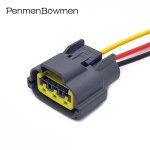 3p wire harness 5 pcs prise de capteur etanche sumitomo tps, connecteur femelle, fil sfp pour renault, ...
